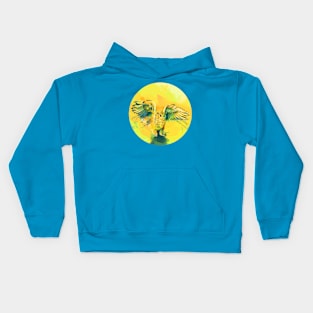 Silent Wings - Owl Design Kids Hoodie